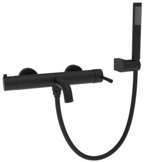 Смеситель для ванны Raiber Graceful RPB-003 чёрный матовый